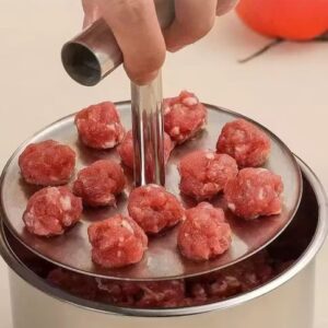Molde para hacer albóndigas de acero inoxidable