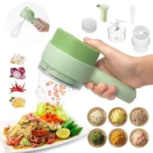 Procesador de Alimentos 4 en 1 para cortar verduras