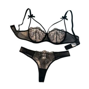 Conjunto de Lencería de 2 Piezas para Mujer