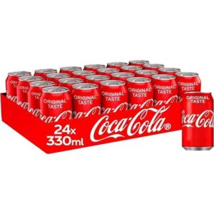 Coca-Cola Sabor Original,Coca-Cola Zero Azúcar refresco de cola Pack de 24*330 ml
