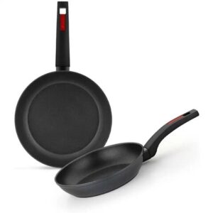 Monix Sunset – Set 2 Sartenes, Lote 22 y 26 cm, Antiadherentes, Aluminio Forjado, Todo Tipo de Cocinas, Gas y Vitro, Libre de PFOA