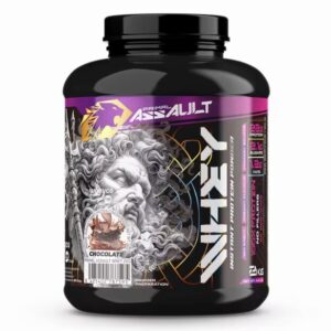 ASSAULT – 100% concentrado de proteína de suero WHEYCO® optimizado para poner en marcha los procesos de desarrollo muscular de su organismo. La proteína contribuye al crecimiento y mantenimiento de la masa muscular
